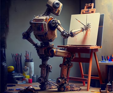 Ai-robot-artist-767x633
