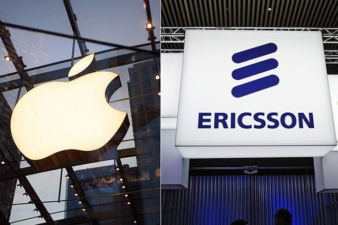 Ericsson подала сразу два патентных иска против Apple