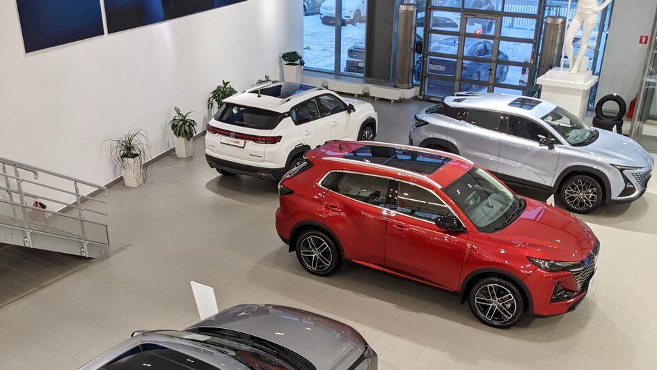 Россияне потратили на покупку новых машин 542 млрд рублей в октябре