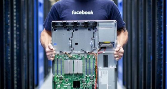 Поставки серверов на фермы Facebook закономерно растут