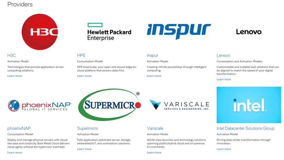 Intel представила программу Intel On Demand