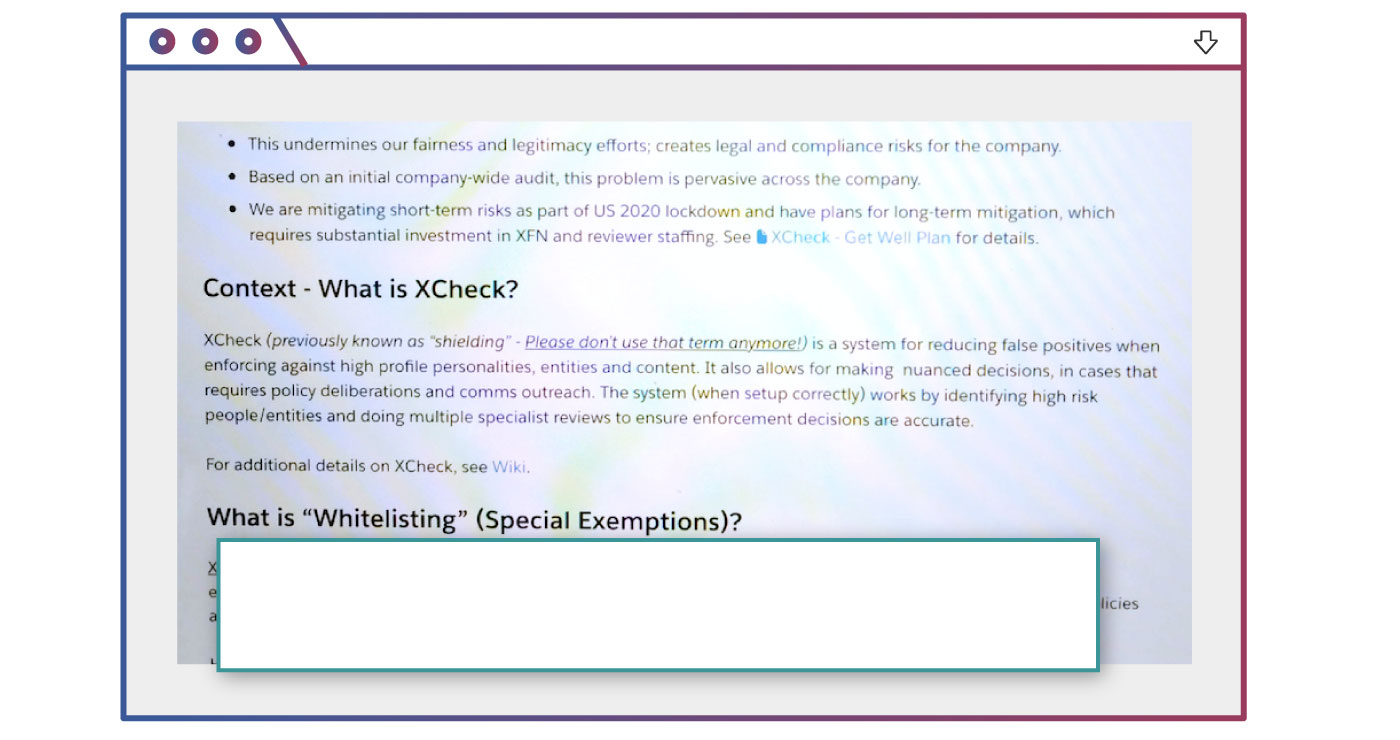 Facebook позволяет аккаунтам особо ценных пользователей не соблюдать правила соцсети
