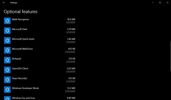 Windows 10 впервые позволит пользователям удалять отдельные компоненты ОС
